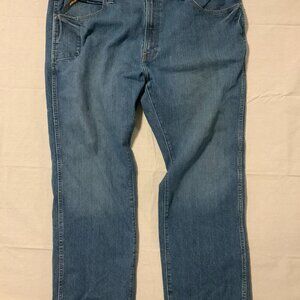 Ariat M4 Jeans Mens 43x31 Medium Wash Releaxed Boot Straight Fit (Tag:41x32)